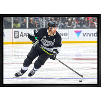 Adrian Kempe Los Angeles Kings - Toile encadree - 31" x 22"-Impression sur toile de qualité supérieure avec bordures enveloppées