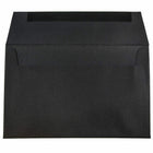 JAM Paper - Enveloppes d'invitation A8 - 5,5 x 8,125 - lin noir - Paquet de 50-Ces enveloppes sont parfaites pour envoyer des invitations, des cartes de voeux, des RSVP, des cartes de remerciement, des cadeaux d'anniversaire, des remises de diplômes, des vacances et plus encore