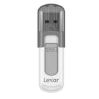 Lexar - JumpDrive V100 Cle USB 3.0 - 128Go - Blanc-Transférez, stockez et partagez facilement des fichiers importants