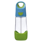b.box - Bouteille Tritan - 450ml - Brise Océane-Forme triangulaire unique, facile à saisir pour les enfants