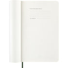 Moleskine - 2026 Agenda semainier Classic 12 mois à couverture souple - 5" x 8.25" - Vert myrte-Papier sans acide couleur ivoire 70 g/m2