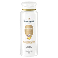 Pantene - Shampooing hydratant quotidien Lush Moisture Renewal - 355 ml-Le système de shampooing et de revitalisant hydrate en profondeur pendant 72 heures vs un shampooing non revitalisant