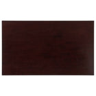 Modway - Oracle Rectangle de 59 po Table à manger, Cappuccino-Sièges jusqu’à 6