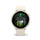 Garmin - vivoactive 6, Lunar Gold avec bracelet en os-COACH SOMMEIL - Obtenez un score de sommeil et un coaching personnalisé pour déterminer vos besoins en sommeil et comment vous pouvez l'améliorer. Suivez même vos différentes phases de sommeil et vos siestes, et consultez plusieurs indicateurs clés tout au long de votre sommeil, comme votre VFC, pour mieux comprendre votre santé.