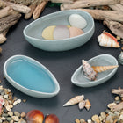 Yellow Door - Becs verseurs rustiques, lot de 3-Utilisez-les pour trier par taille et comparer les volumes