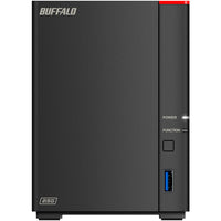 Buffalo - 720 2 baies - 8 To-Installation sans effort – Connectez simplement la LinkStation à votre routeur et profitez d'un stockage réseau partagé pour tous vos appareils. Le NAS est compatible avec Windows et macOS, et le support américain de Buffalo est disponible 24h/24 et 7j/7 pour les procédures d'installation