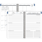 Mead - Journal scolaire hebdomadaire/mensuel des élèves 2025-2026 - 8 5/16 po H x 5 3/8 po l - assorties - bilingue-Reliure à double spirale résistante aux accrocs et qui repose à plat pour une utilisation facile