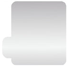 JAM Paper - Rouleaux d'étiquettes d'emballage - autocollants pour tubes de baume à lèvres - 2 1/8 x 2 1/8 - feuille métallique argentée - 125 étiquettes/rouleau-Taille : Baume à lèvres (2 1/8 x 2 1/8 pouces) | Les étiquettes imprimables sont faciles à créer et à personnaliser.