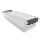 Modern Homes - Bac de rangement - Petit - Transparent-Idéal pour les petits objets