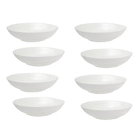 Maxwell & Williams - Bases Blanche Bol de Coupe Ronde - 20 cm - Paquet de 8-Lavage des mains recommandé