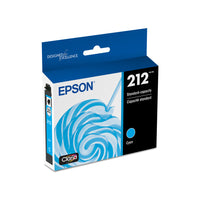 Epson - T212 Cartouche d'encre - Capacité standard - Cyan-Textes nets et couleurs brillantes pour des impressions de grande qualité, encre à séchage rapide