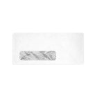 LUX ? Enveloppes no 9 à fenêtre avec colle à humecter (3 7/8 x 8 7/8), blanc avec teinte de sécurité, 250/boîte (61549-250)-Les enveloppes à fenêtre no 9 sont idéales pour expédier des chèques, des factures, des en-têtes, des lettres personnelles, des relevés et du publipostage