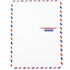JAM Paper Enveloppes pour catalogue avec ouverture à lâ€™extrémité 9 x 12 pour correspondance aérienne, 100/paquet-Enveloppes conçues pour correspondance aérienne