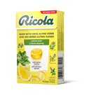 Ricola Boîte -  Citron Menthe SSA-Qu'il s'agisse d'un chatouillement au fond de la gorge ou d'une mauvaise toux, Ricola est là pour vous apporter un soulagement apaisant et savoureux