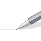 Staedtler – Porte-mines Triplus Micro - 0,5 mm - Couleurs assorties - Paquet de 3-Gomme rotative extra longue
