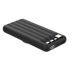 Kopplen - Batterie externe sans fil USB à chargement rapide 10 000 mAh, boîte ouverte-Comprend deux câbles USB-C, un micro-USB et un USB-A pour recharger facilement plusieurs appareils portatifs aux besoins différents