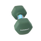 PurAthletics - Haltère - 25 lb-Revêtement en néoprène durable et antidérapant