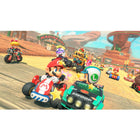 Mario Kart World pour Nintendo Switch 2-Discutez avec des amis en utilisant GameChat alors que vous faites la course ou sillonnez les circuits ensemble