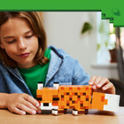LEGO - Minecraft Le renard-Comprend les collations préférées du renard : des baies et un œuf