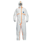 Dupont – Combinaison de protection personnelle, Tyvek 800J, capuche et coutures collées, blanc, moyen, 10/p (TJCHA5TWHMD00800)-Matériau : Tyvek