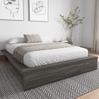 Nexera - Lit Plateforme Queen James en Chêne Gris-6