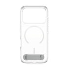 PanzerGlass - CARE Etui avec Kickstand MagSafe pour iPhone 17 Pro - Transparent-Protection puissante pour une visualisation mains libres lorsque vous faites autre chose
