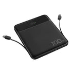 Kopplen - Batterie externe PD 20 000 mAh 100 W, boîte ouverte, avec 2 câbles USB-C-Deux ports USB-A et un port USB-C offrent des options de recharge polyvalentes