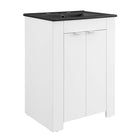Modway - Maybelle 24" Vanette de salle de bain - Blanc Noir-7