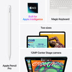 Apple - iPad Air 11 po avec étiquette d'actif, Puce M3, Wi-Fi, 128 Go, Gris Cosmique-9