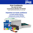 Brother - LC501XLBKS Cartouche d’encre noire authentique à haut rendement-Ces cartouches d’encre sont conçues pour fonctionner à l’unisson avec votre imprimante Brother