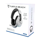 Turtle Beach - Casque de jeu Earforce Stealth 600 V3 pour PS4/PS5 - Blanc-Accès facile aux préréglages audio - Optimisez votre expérience de jeu avec quatre préréglages audio de Turtle Beach en un seul bouton : amplification des basses, son emblématique, amplification des aigus et amplification des voix