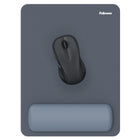 Fellowes - Repose-poignet pour souris Breyta XL avec coussin HEX - Bleu-La technologie HEX Cushion Technology, en instance de brevet, allie un soutien uniforme à un confort remarquable pendant l’utilisation de la souris