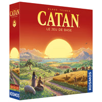 Thames and Kosmos - Catan - 6e Édition, 3 à 4 Joueurs - Français - À Partir De 10 Ans - 90 à 120 Minutes De Temps De Jeu-Le jeu de stratégie familial n°1 selon le NPD s’offre un relooking lumineux, convivial et inclusif !