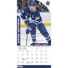 DateWorks - 2026 Calendrier Mural 16 Mois - 12 po x 12 po - Maple Leafs de Toronto - Bilingue -Septembre 2025 - Décembre 2026