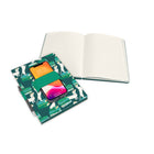 Orange Circle Studio - Carnet Casey Avec boucle Pour Téléphone Smart Pups - 9,62 po H x 7,12 po l - Couleurs Assorties-Contient du papier de 100 g/m², sans acide et recyclable