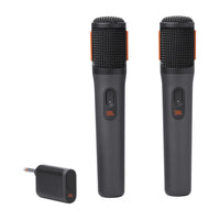 JBL - PartyBox Wireless Mic - Microphones sans fil numériques-Le modèle de prise cardioïde de ces micros délivre un son vocal chaud, clair et net