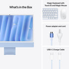 Apple - iMac 24 po - Puce M4 - GPU 10 cœurs - 256 Go SSD - Mémoire unifiée 16 Go - Bleu - Anglais-Confidentialité et sécurité intégrées: Chaque Mac est doté de protections robustes contre les virus et les logiciels malveillants. L’app Localiser vous aide à retrouver votre ordinateur en cas de perte ou de vol. FileVault chiffre vos fichiers pour que personne ne puisse y accéder. Et des mises à jour de sécurité gratuites aident à renforcer les défenses de votre Mac.