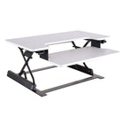 Support multipositions pour ordinateur, blanc -10 réglages de hauteur