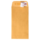 Jam Paper - Enveloppes recyclées n° 7 pour pièces de monnaie avec fermeture autocollante, 3 1/2 po H x 6 1/2 po l, Kraft brun Manille, Paquet de 100-Les enveloppes sont dotées d'une bande autocollante pour une fermeture rapide et facile