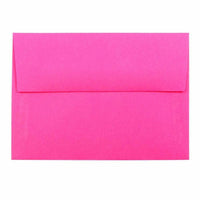 JAM Paper - Enveloppes d'invitation colorées A1 à 4 barres - 3,625 x 5,125 - rose ultra fuchsia - Paquet de 50-Parfait pour les cartes de voeux, les invitations, les mariages ou toute autre annonce