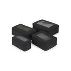 Bugatti - 4 Set Cubes d'emballage de compression - Noir-Noir