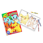 Crayola - Livre de coloriage Pokémon - 96 pages - Paquet de 8-AUTOCOLLANTS INCLUS : Les enfants adoreront embellir leurs pages à colourier avec des autocollants Pokémon, qui peuvent également être utilisés pour accessoiriser ce qu'ils veulent.