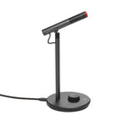 JBL - Quantum Stream Parler-Bouton de coupure du son sur simple pression - Appuyez au centre du bouton de commande pour couper le son momentanément. Les voyants LED situés au sommet du pied du micro deviennent rouges, vous savez donc toujours quand le son est coupé. Contrairement à certains de vos collègues pendant les réunions Zoom