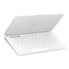 Logitech - Keys-To-Go 2, clavier sans fil portable pour iPad avec protection intégrée - Pale Grey -Le design ultra-fin et léger de ce clavier Bluetooth portable le rend facile à transporter. C’est le compagnon idéal pour votre tablette ou tout autre dispositif mobile