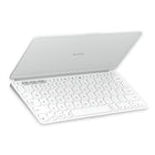 Logitech - Keys-To-Go 2, clavier sans fil portable pour iPad avec protection intégrée - Pale Grey -Le design ultra-fin et léger de ce clavier Bluetooth portable le rend facile à transporter. C’est le compagnon idéal pour votre tablette ou tout autre dispositif mobile
