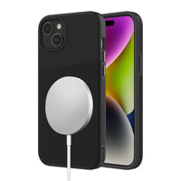 AXS - PROTech Plus PROTech Plus étui compatible magsafe anti-choc avec double couche pour Apple iPhone 15 - Noir-Résistant aux chutes jusqu’a 10 pieds