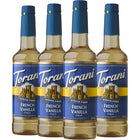 Torani - Sirop vanille française sans sucre -750 mL - paquet de 4-Sans calories, ce sirop apporte toute la douceur de la crème sans sucre