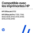 Cartouche d’encre noire d’origine HP 952 (F6U15AN)-Couleur : Noir