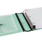 Staples - Reliure Better Binder - 1½ po - menthe-Encart facile à insérer de l'intérieur