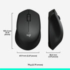 Logitech - Souris sans fil Silent Plus M330, noir-8